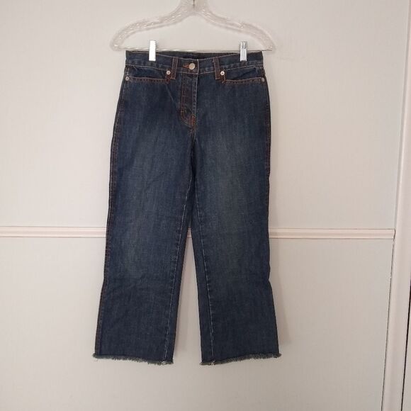 J Crew Demi Boot Crop Jeans 2 petite EUC - Picture 1 of 2